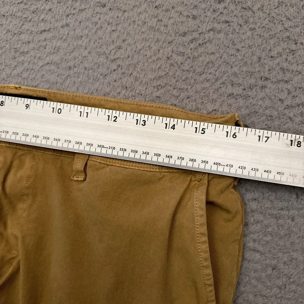 American Eagle 360 Extreme Flex Slim Fit Pants Men's 32x33 Tan Chino Golf Preppy